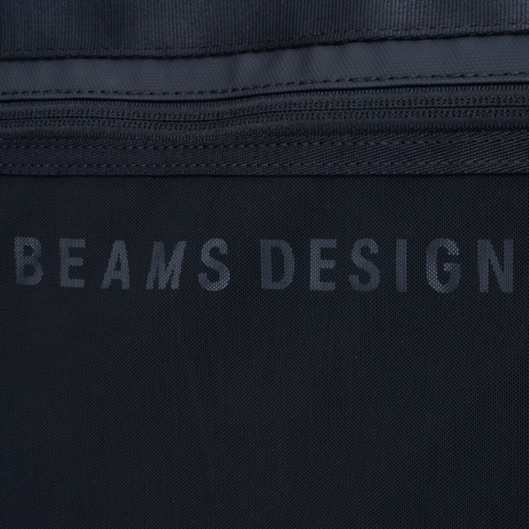 BEAMS DESIGN ELASTIC MESH ショルダーバッグ【BMMH0BS1】 ブラック