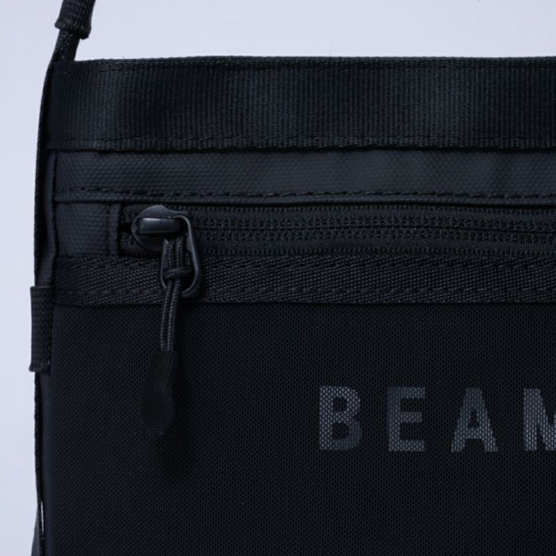 BEAMS DESIGN ELASTIC MESH ショルダーバッグ【BMMH0BS1】