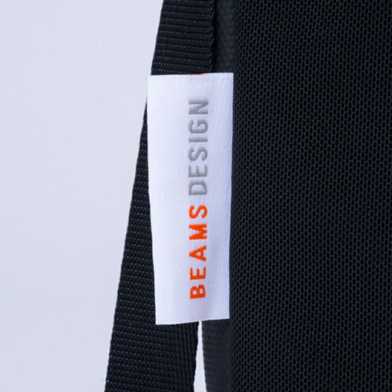 BEAMS DESIGN ELASTIC MESH ショルダーバッグ【BMMH0BS1】 ブラック