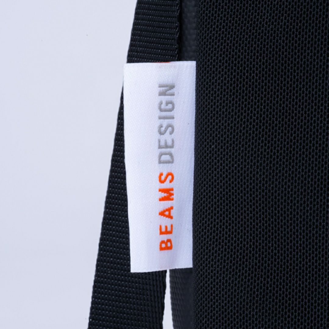 BEAMS DESIGN ELASTIC MESH ショルダーバッグ【BMMH0BS1】 ブラック