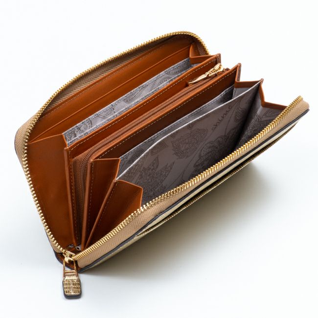 SHiME FLOWER クレール ラウンド長財布