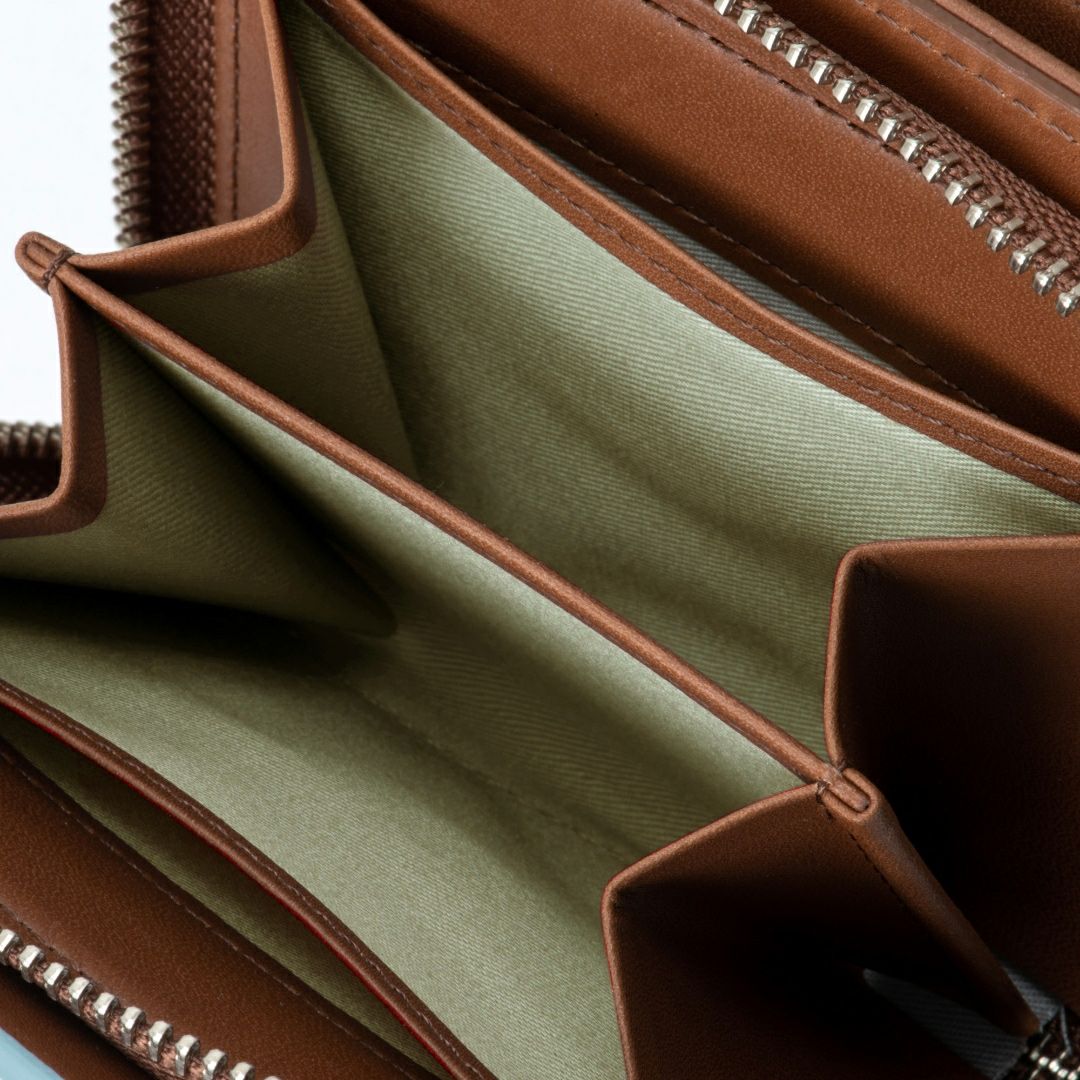 MARGARET HOWELL idea ベンジャミン ラウンドファスナー折り財布(B)