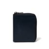 Dubeige ADVAN LEATHER ラウンドファスナー縦型折り財布 ネイビー