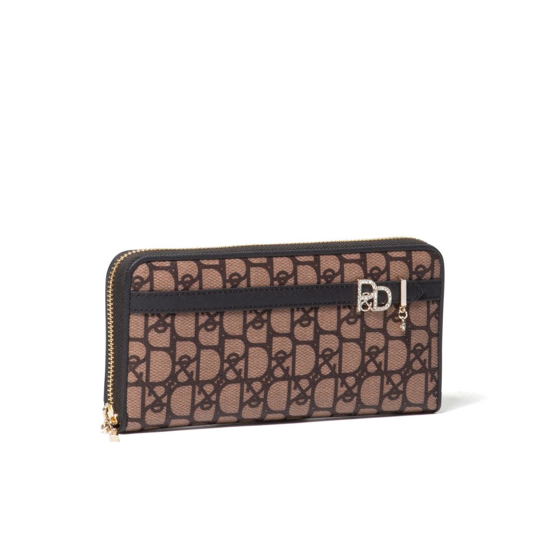 PINKY&DIANNE パドロック ラウンドファスナー長財布