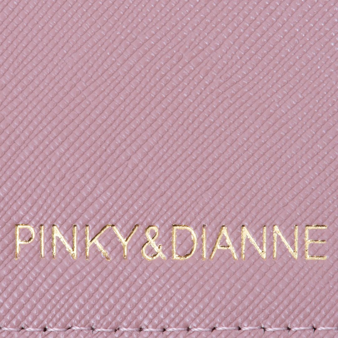 PINKY&DIANNE パドロック L字ファスナー折り財布