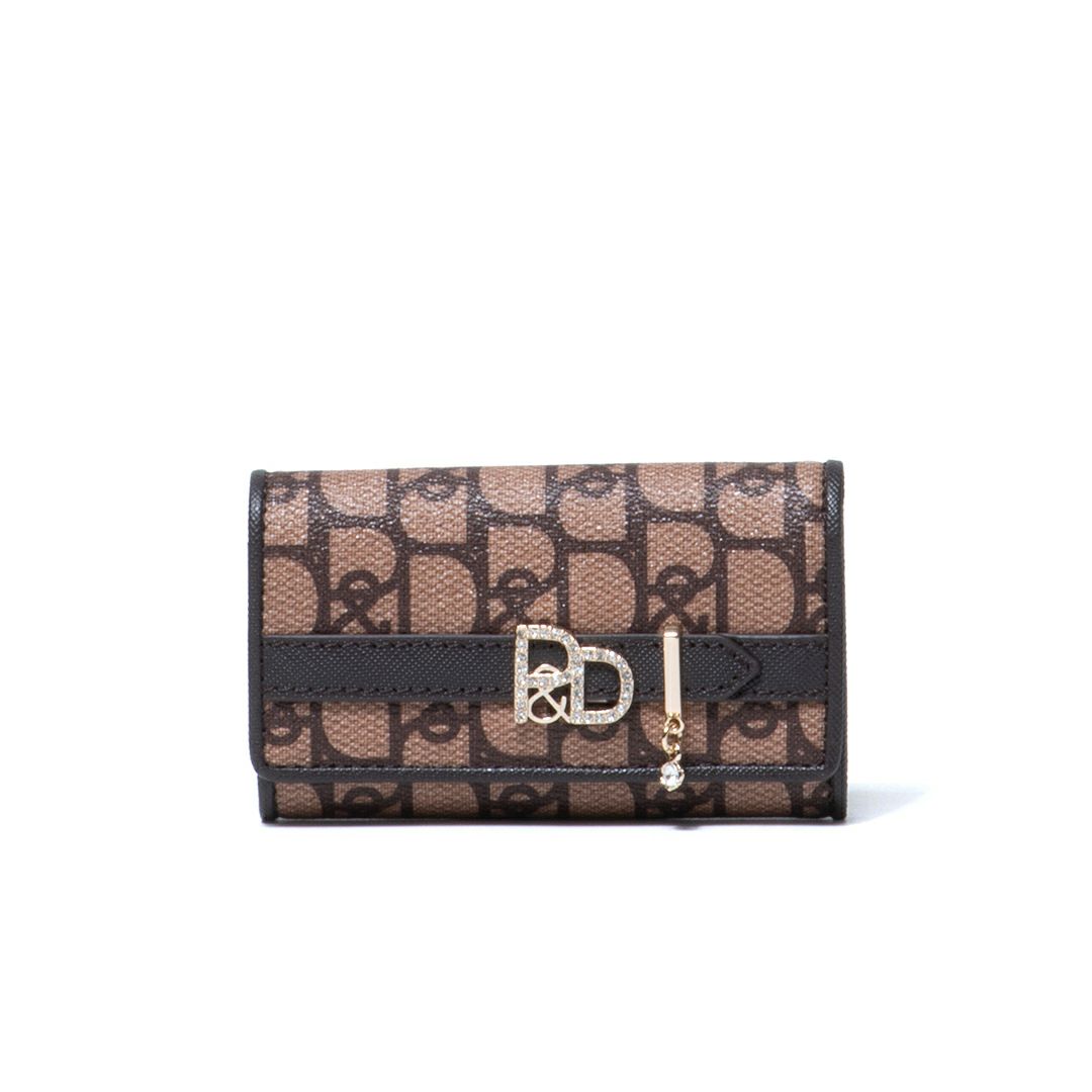 PINKY&DIANNE パドロック キーケース チョコ