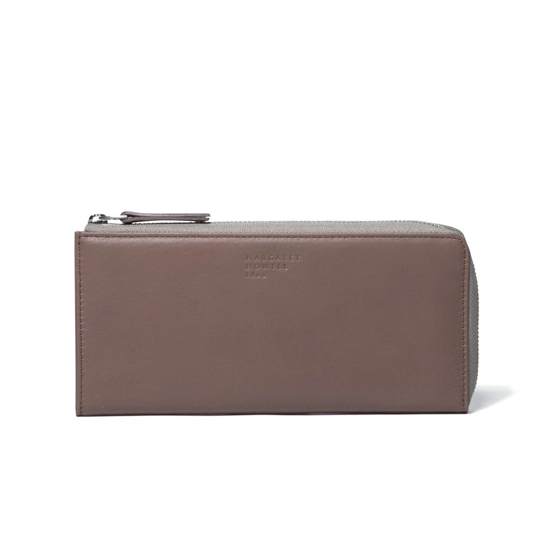 MARGARET HOWELL idea ダウナー L字ファスナー長財布 商品｜THE BAGMANIA