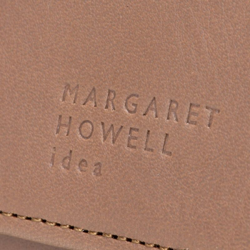 MARGARET HOWELL idea ダウナー 二つ折りBOX財布