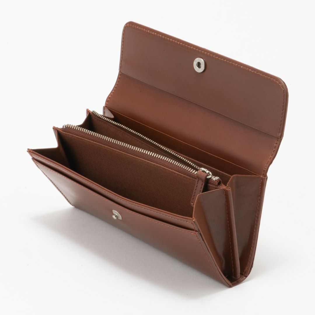 MARGARET HOWELL idea スナップ かぶせ型長財布｜通販ならTHE BAGMANIA