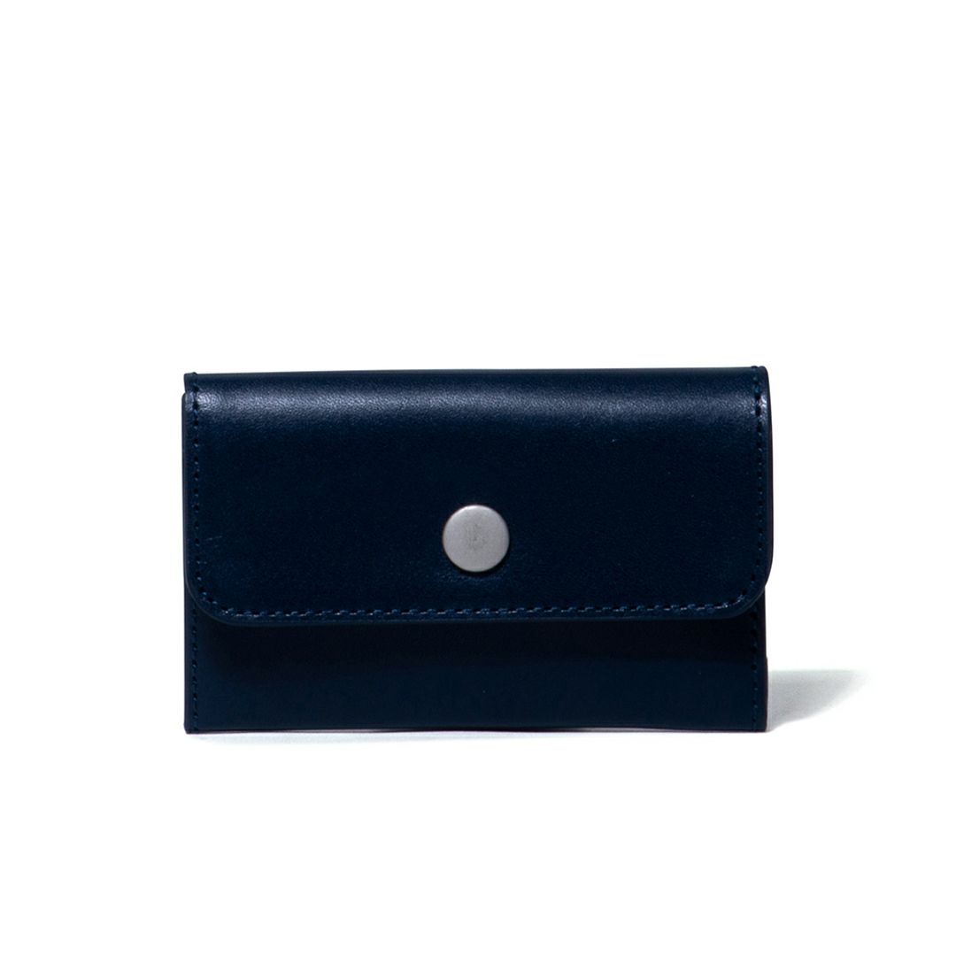 MARGARET HOWELL idea スナップ 名刺入れ ネイビー