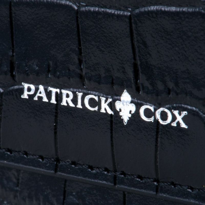 【60%OFF】PATRICK COX イタリークロコ 長財布