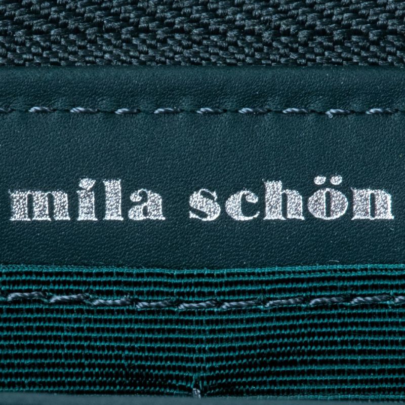 mila schon CALF LEATHER ラウンドファスナー長財布