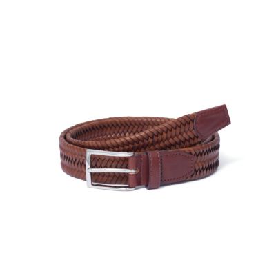 LANVIN COLLECTION 30mm幅 再生皮革メッシュベルト(M) 商品｜THE