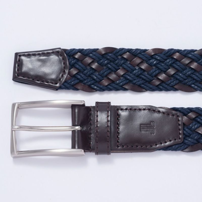 LANVIN COLLECTION 33mm幅 再生皮革メッシュベルト(M) 商品｜THE