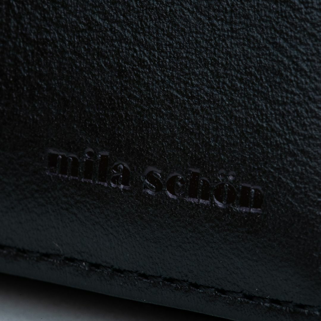 mila schon SHADOW SMOOTH かぶせ型長財布
