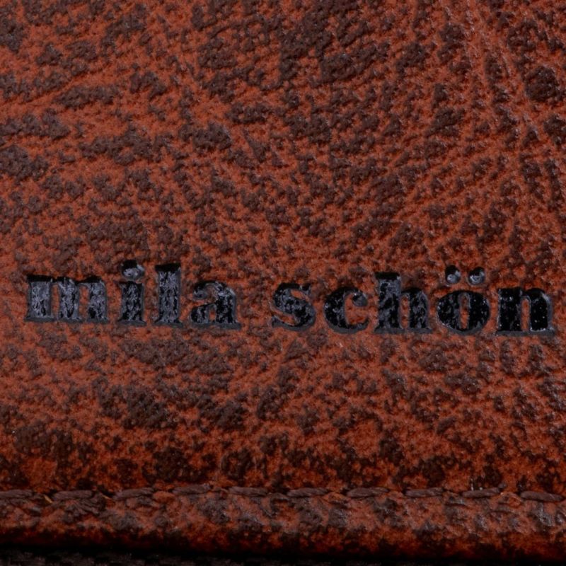 mila schon SHADOW SMOOTH ラウンドファスナー折り財布(縦型)