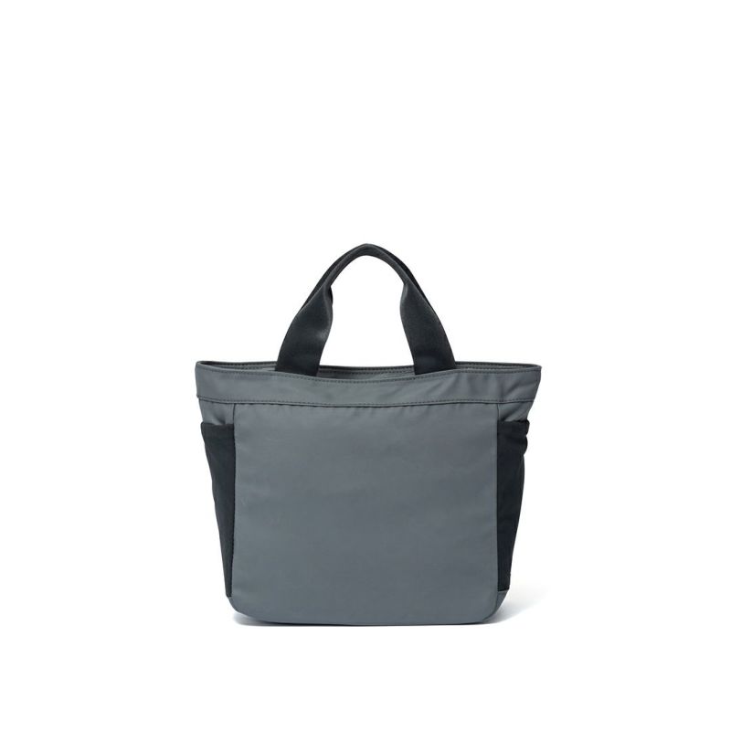 BEAMS DESIGN ELASTIC MESH 2WAYトートバッグ グレー