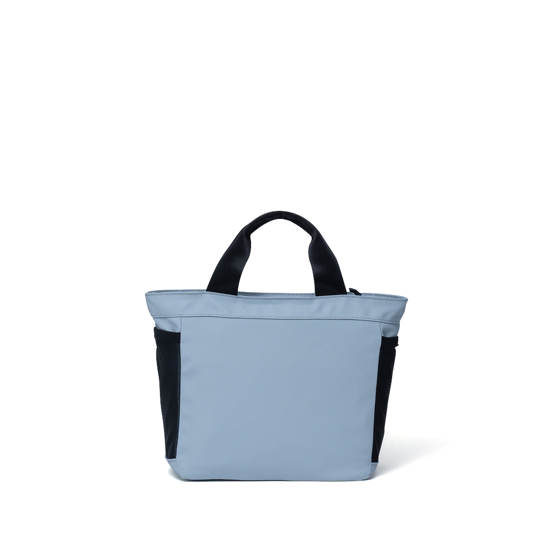 BEAMS DESIGN ELASTIC MESH 2WAYトートバッグ グレー
