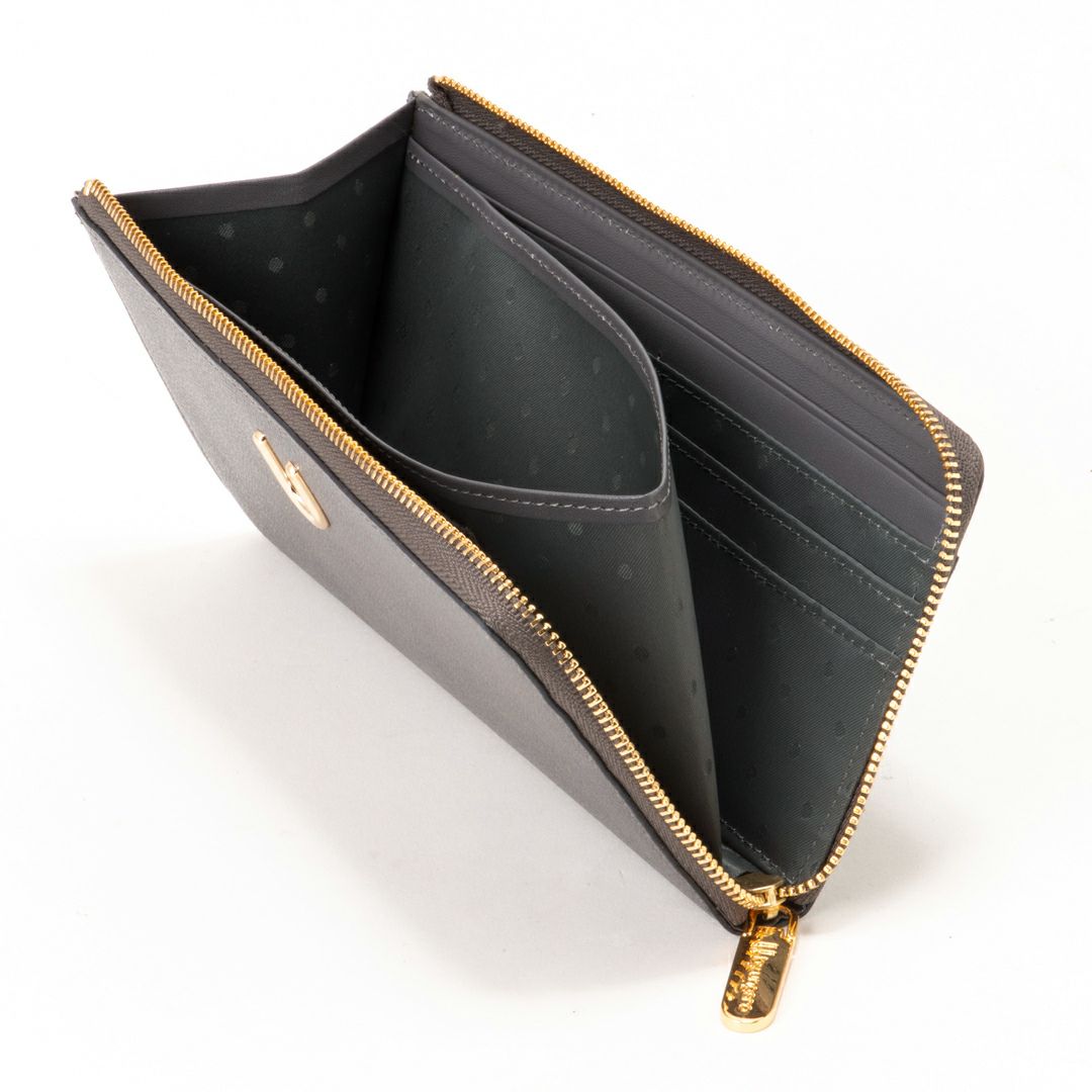 U by ungaro オデット L字ファスナー長財布