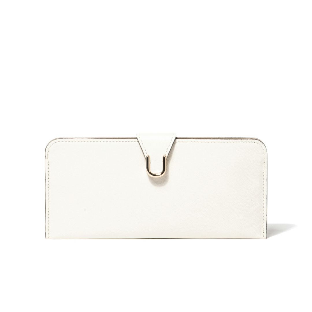 U by ungaro オデット 薄型長財布 ホワイト