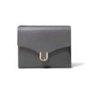 U by ungaro オデット BOX折り財布 グレー