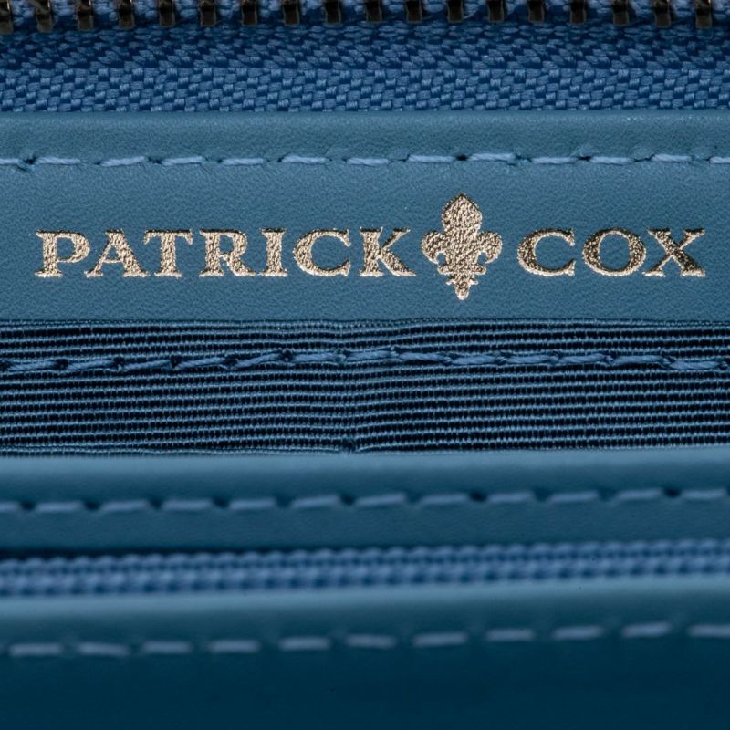 【60%OFF】【GINGER掲載】PATRICK COX リッチプリント ラウンドファスナー長財布