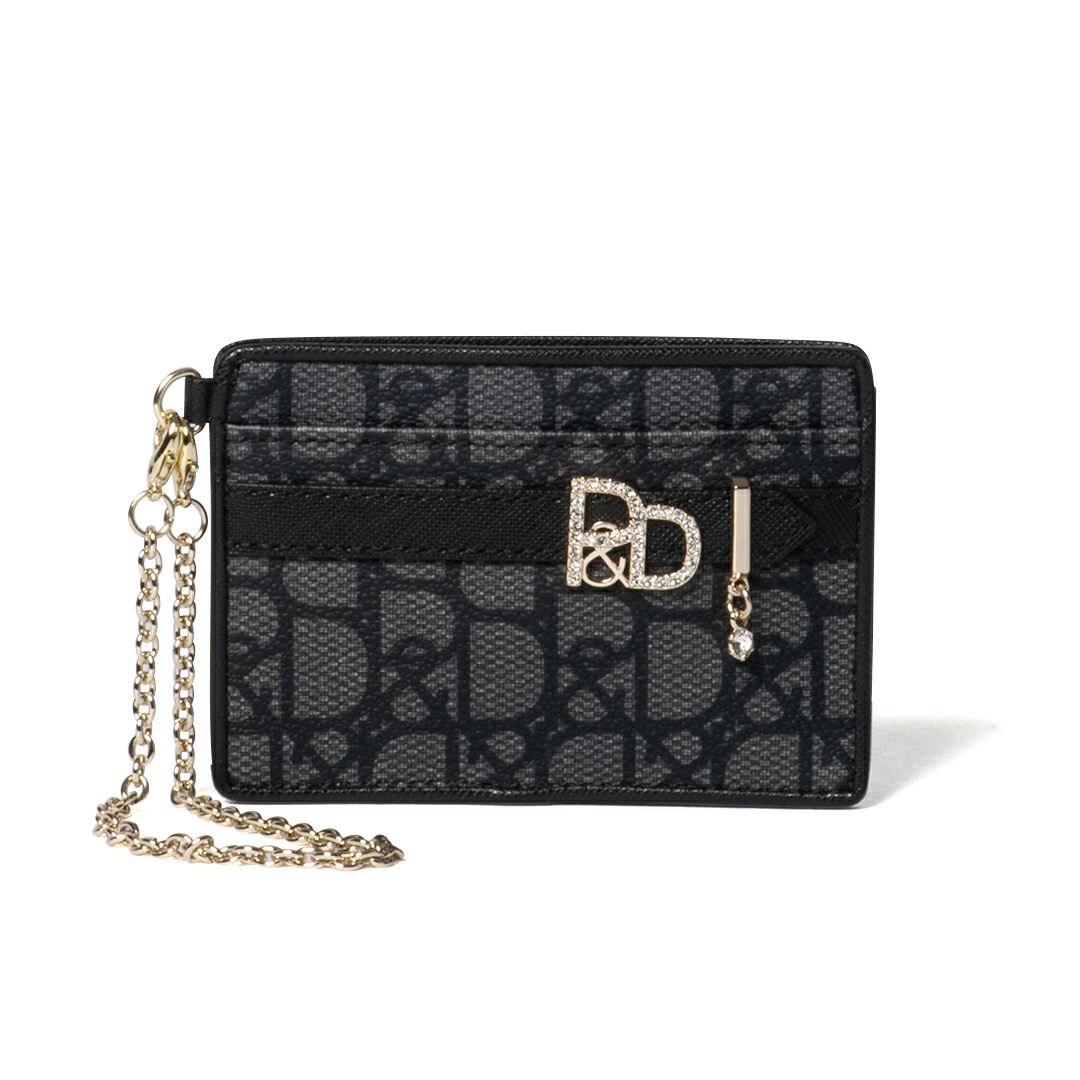 PINKY&DIANNE パドロック パスケース ブラック