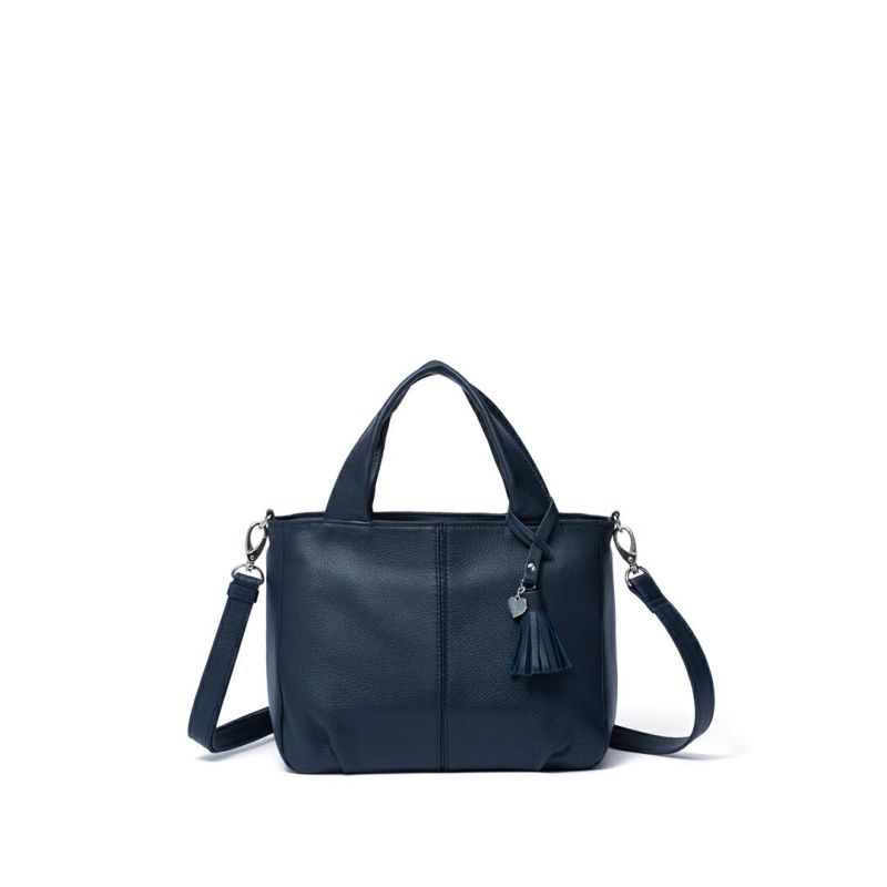 U by ungaro ヴェール 2WAYトート ネイビー