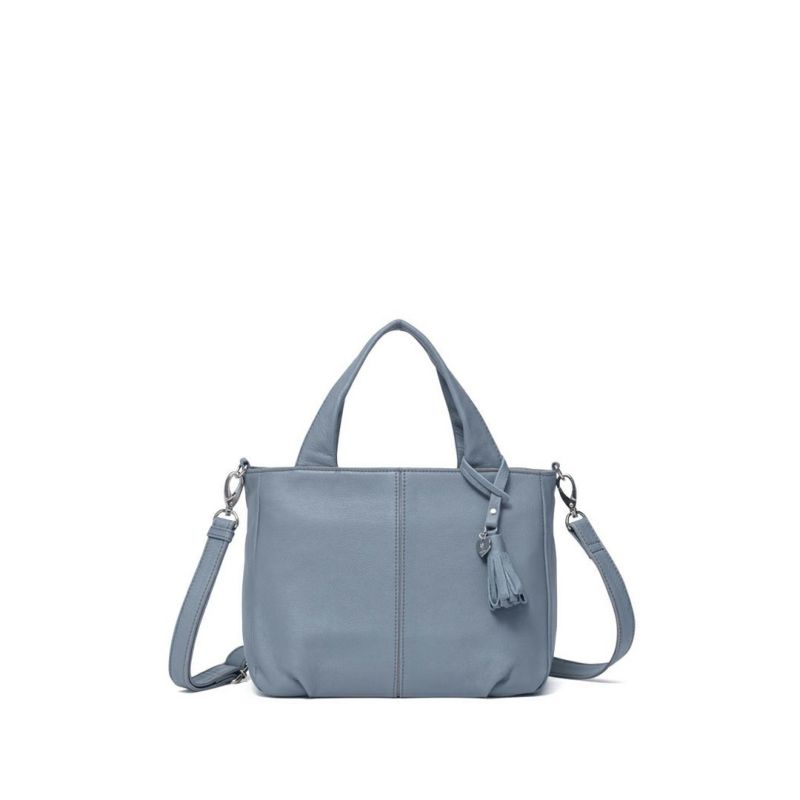   U by ungaro ヴェール 2WAYトート ブルーグレー