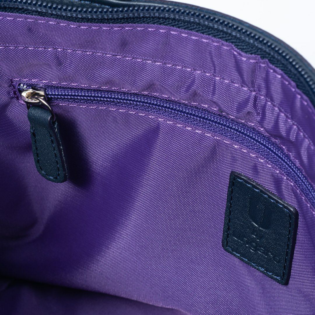  U by ungaro ヴェール 2WAYトート ネイビー