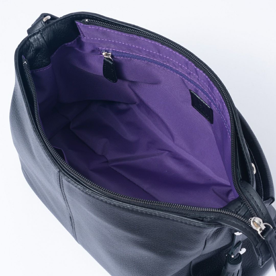  U by ungaro ヴェール 2WAYショルダー ブラック