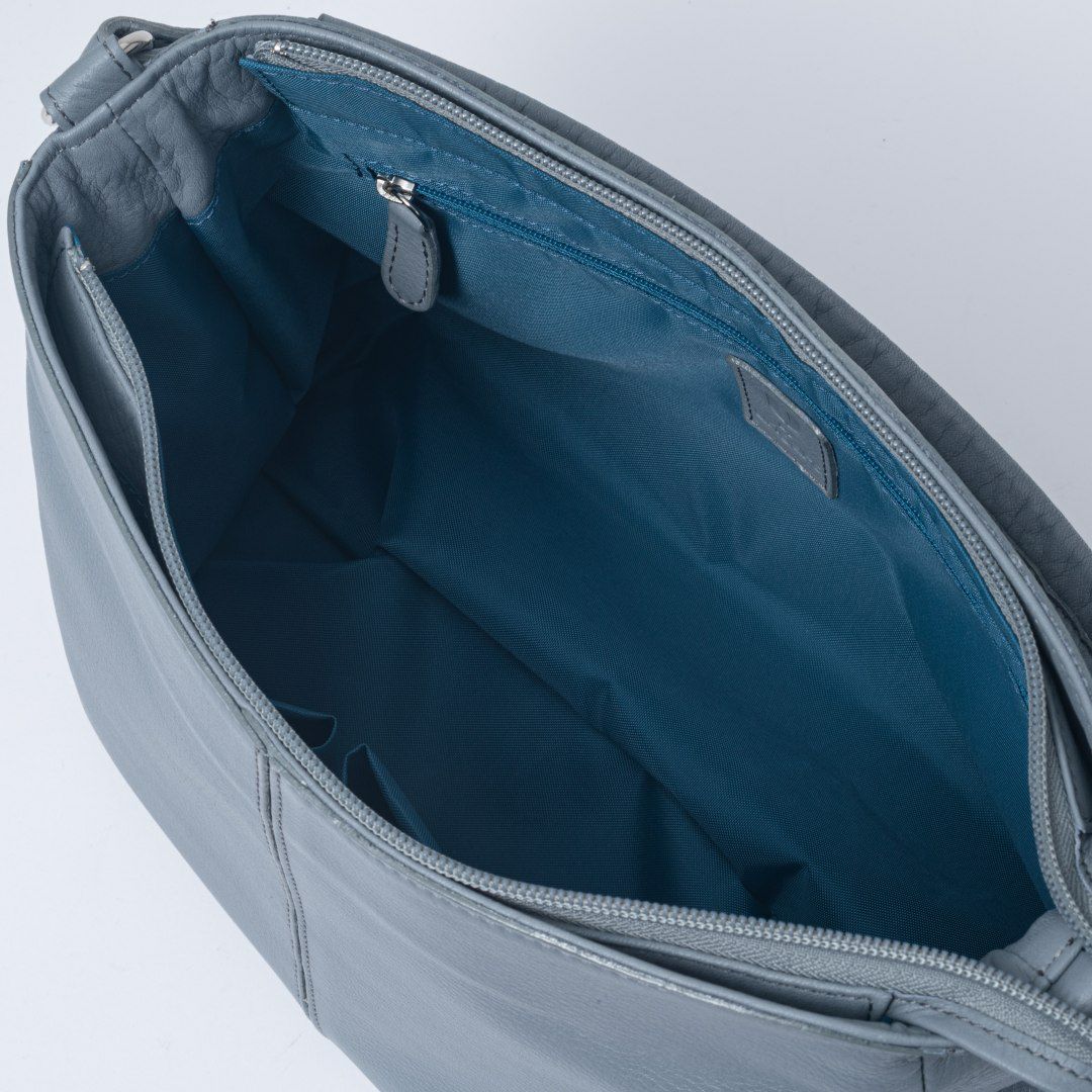  U by ungaro ヴェール 2WAYショルダー ブルーグレー