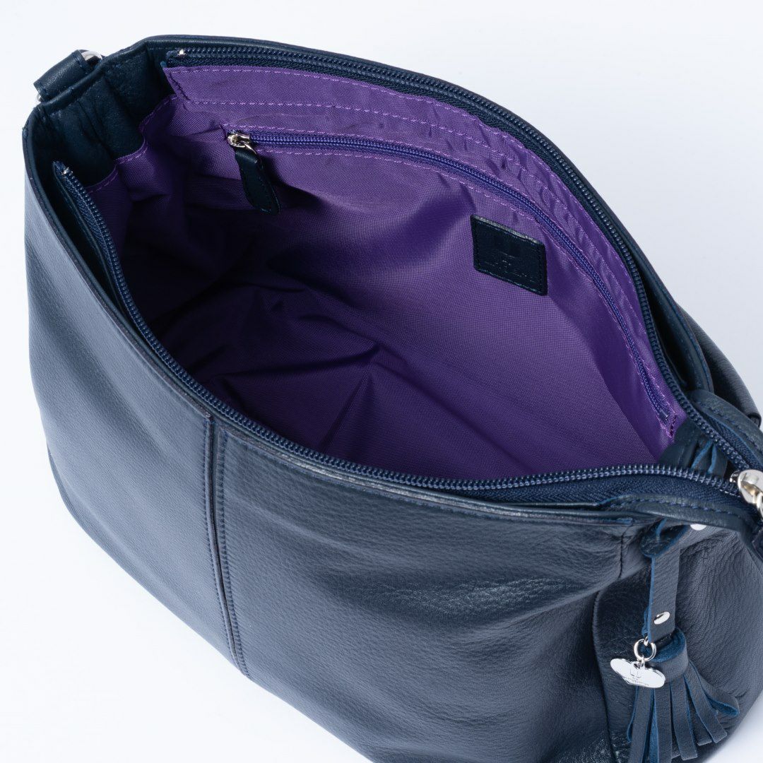  U by ungaro ヴェール 2WAYショルダー ネイビー