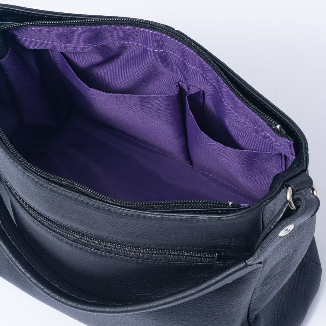  U by ungaro ヴェール 2WAYショルダー ブラック