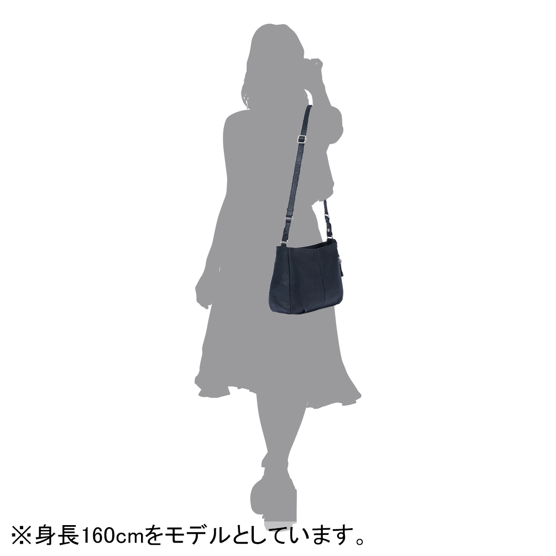  U by ungaro ヴェール 2WAYショルダー ブラック
