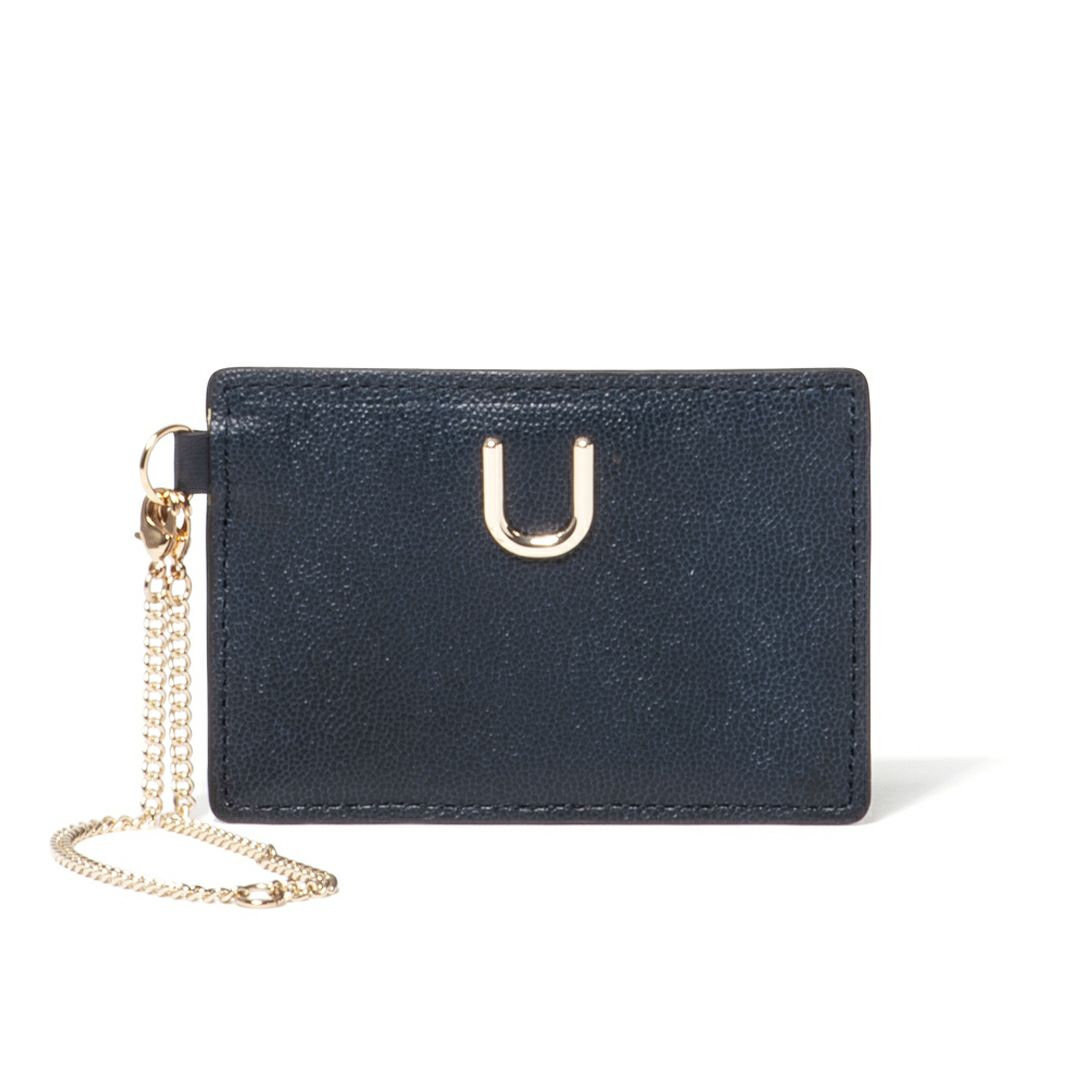U by ungaro オデット パスケース ネイビー