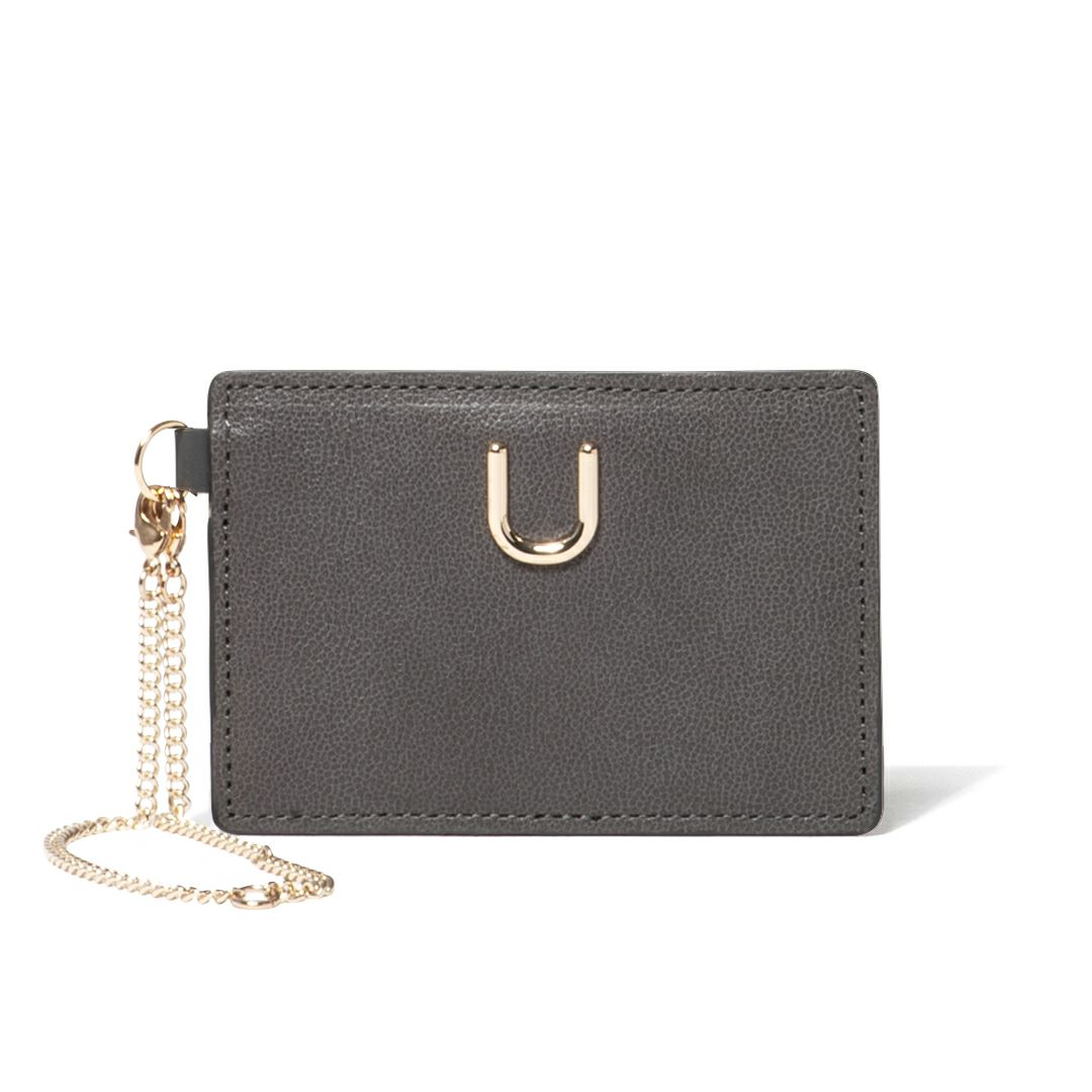 U by ungaro オデット パスケース グレー