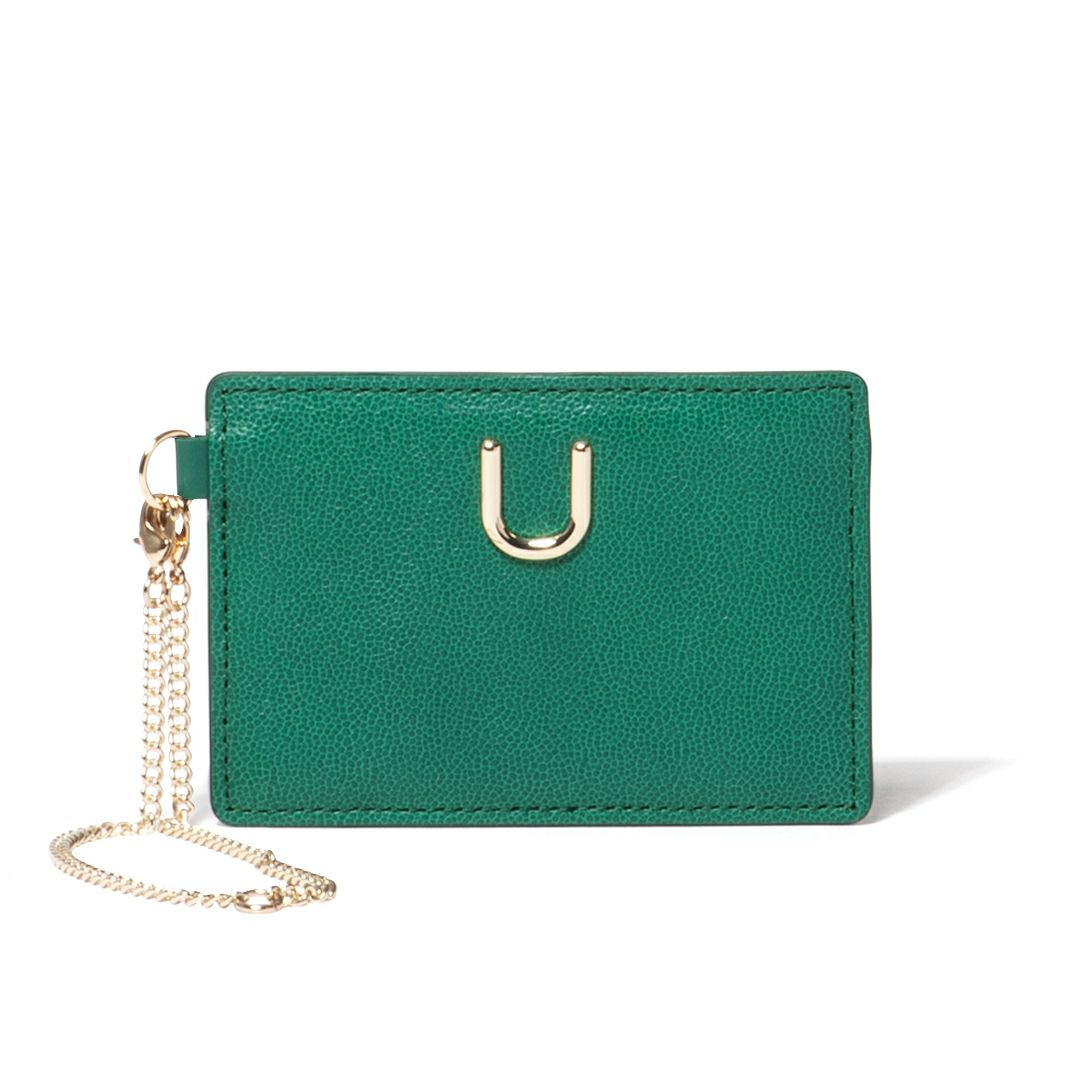 U by ungaro オデット パスケース グリーン