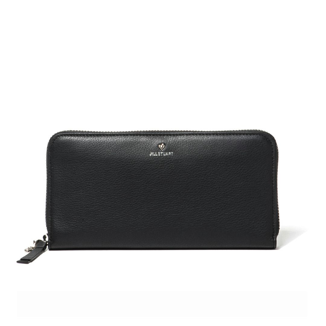 JILL STUART エンジェル ラウンドファスナー長財布 ブラック