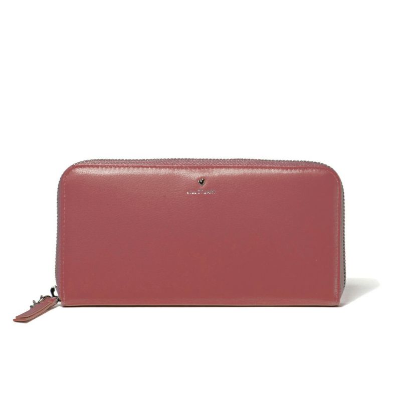 JILL STUART エンジェル ラウンドファスナー長財布 ローズピンク