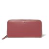 JILL STUART エンジェル ラウンドファスナー長財布 ローズピンク