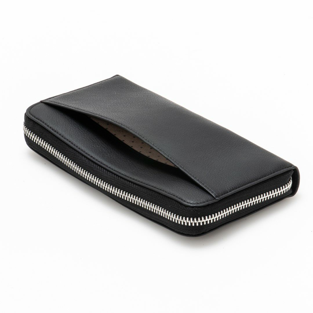 JILL STUART エンジェル ラウンドファスナー長財布 ブラック