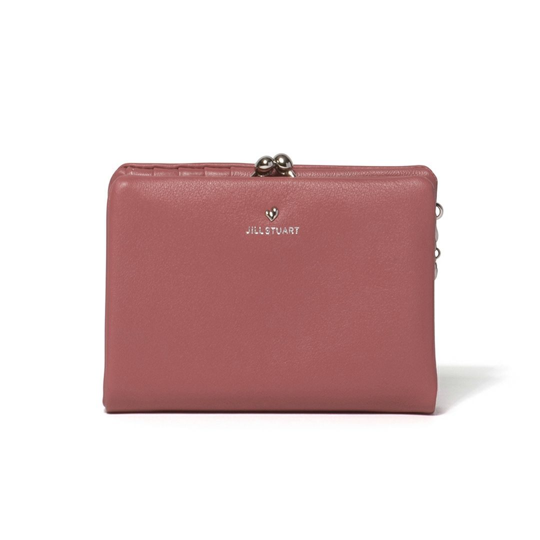 JILL STUART エンジェル 口金折り財布 ローズピンク