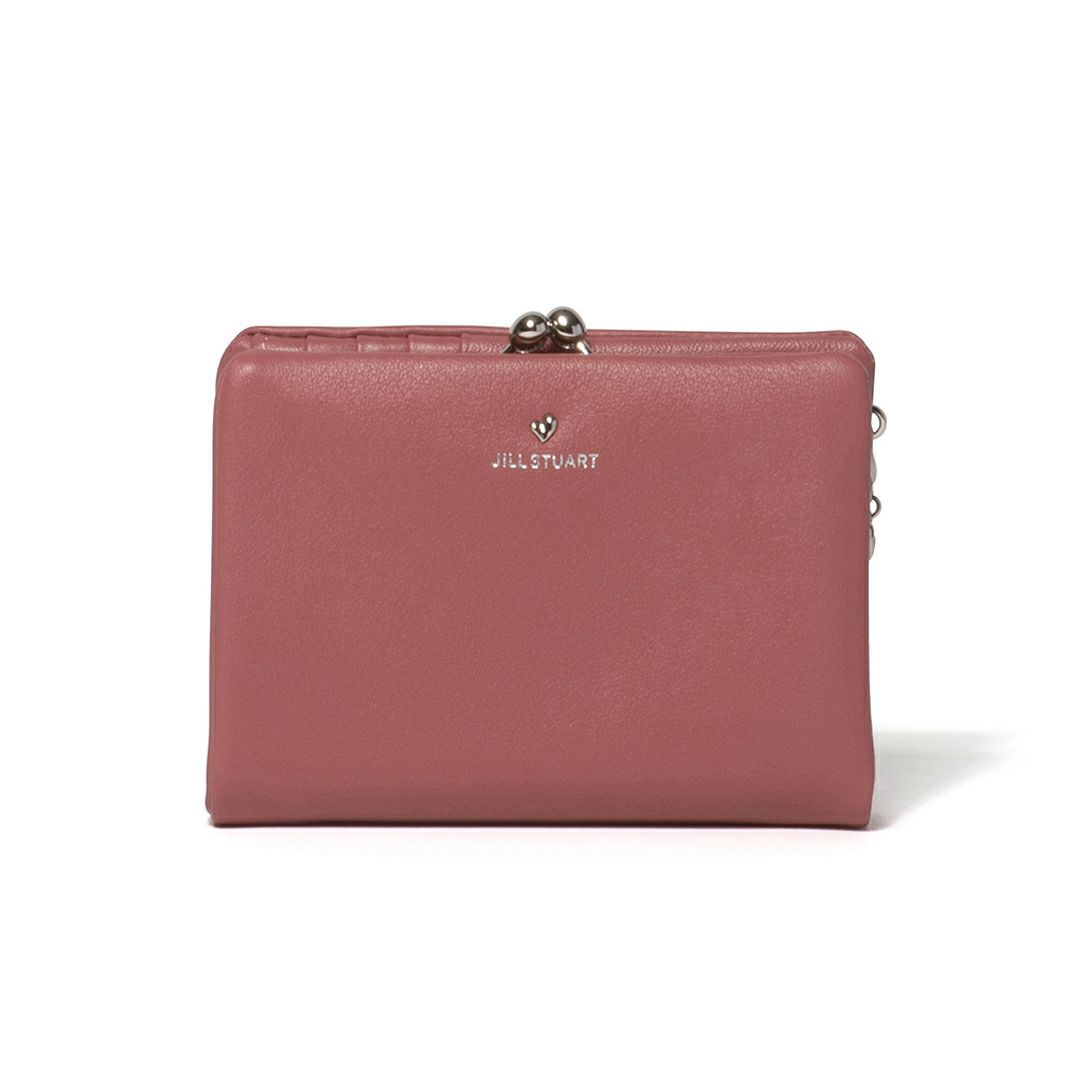 JILL STUART エンジェル 口金折り財布 ローズピンク