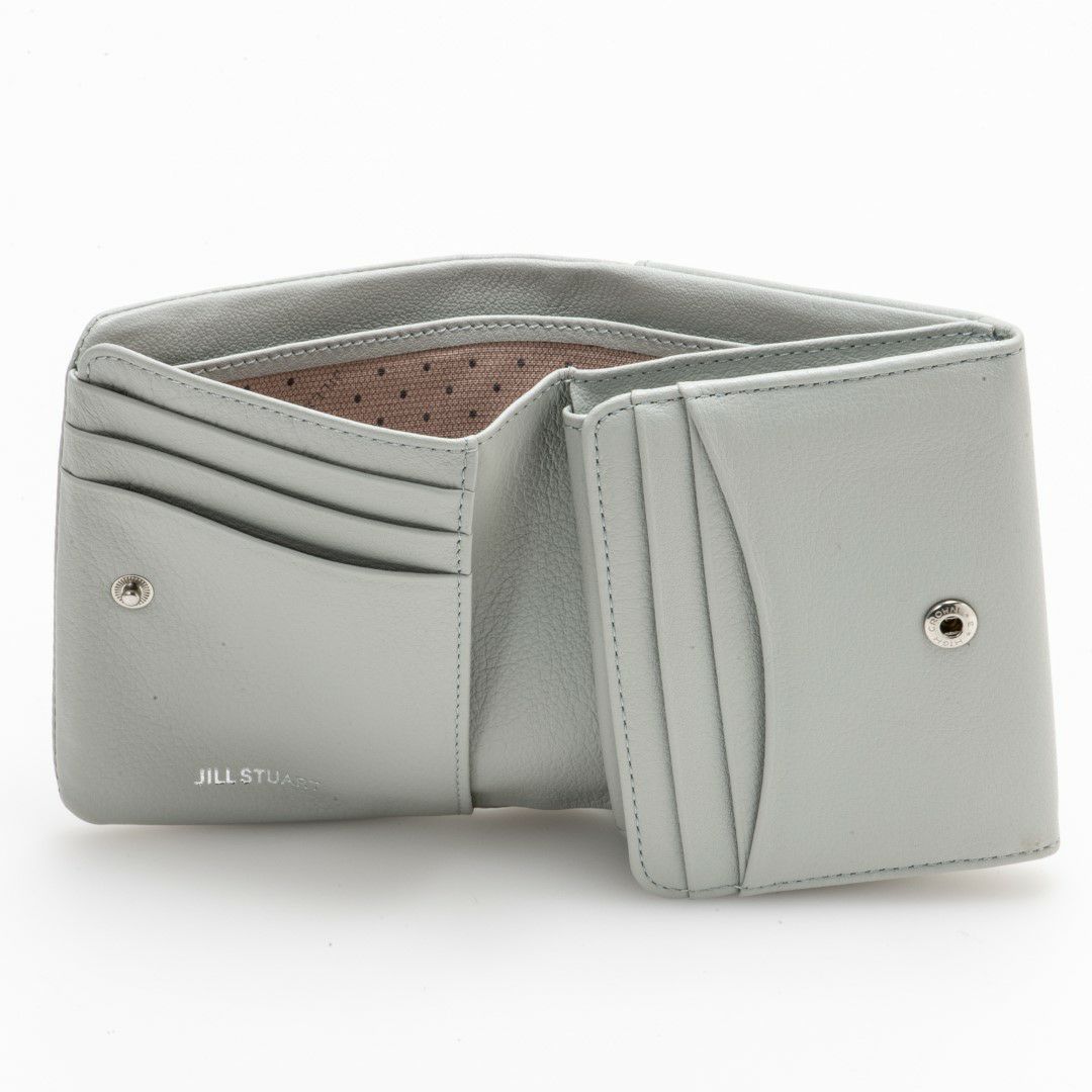 JILL STUART エンジェル BOX折り財布 アイスブルー