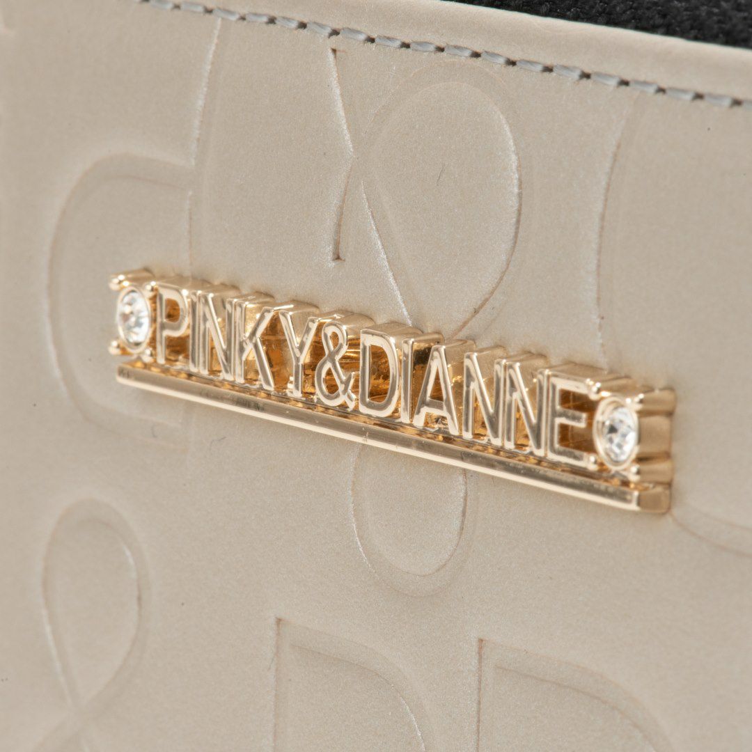 PINKY&DIANNE カヌレ L字ファスナー折り財布