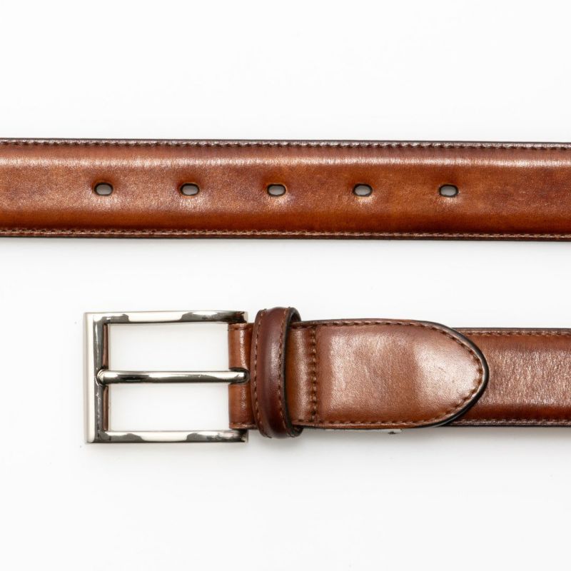 MAGNANNI マグナーニ レザーベルト MAGNANNI マグナーニ ベルト レザー カーフ シルバーバックル
