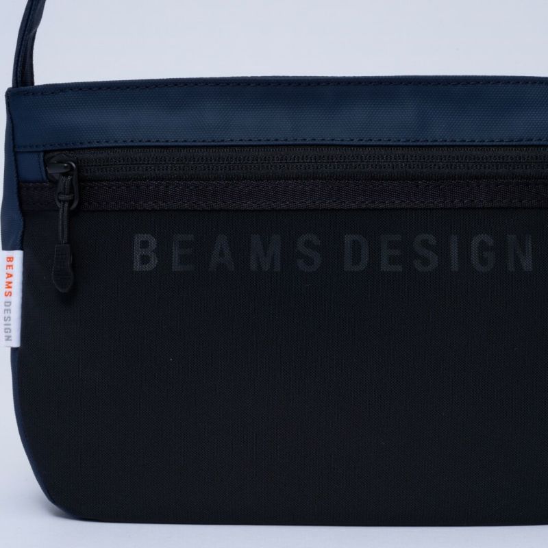 BEAMS DESIGN ELASTIC MESH ショルダーバッグ【BMMH0BS5】