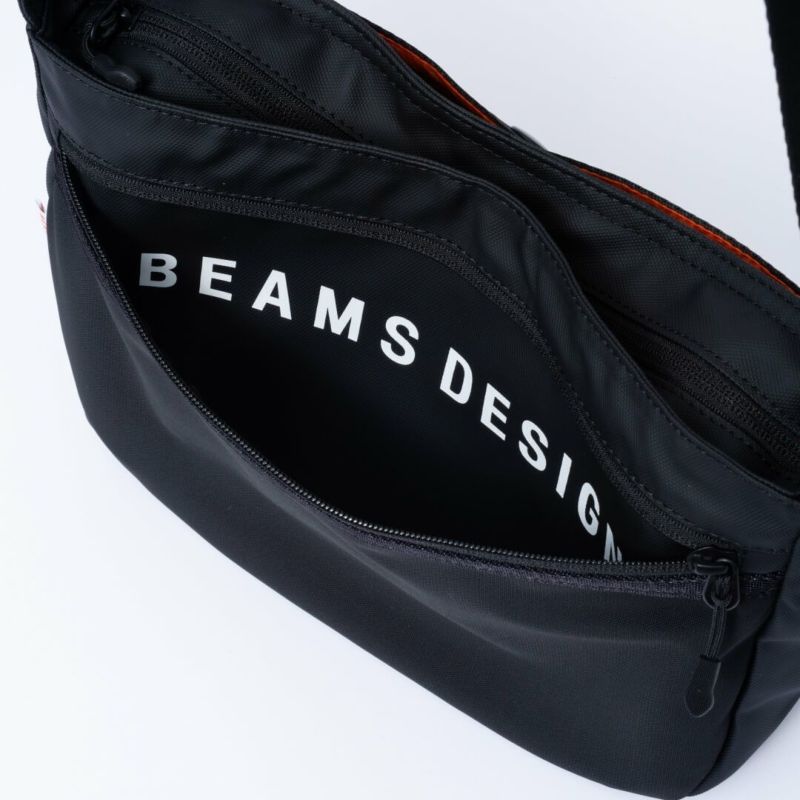 BEAMS DESIGN ELASTIC MESH ショルダーバッグ【BMMH0BS6】ビームス デザイン］