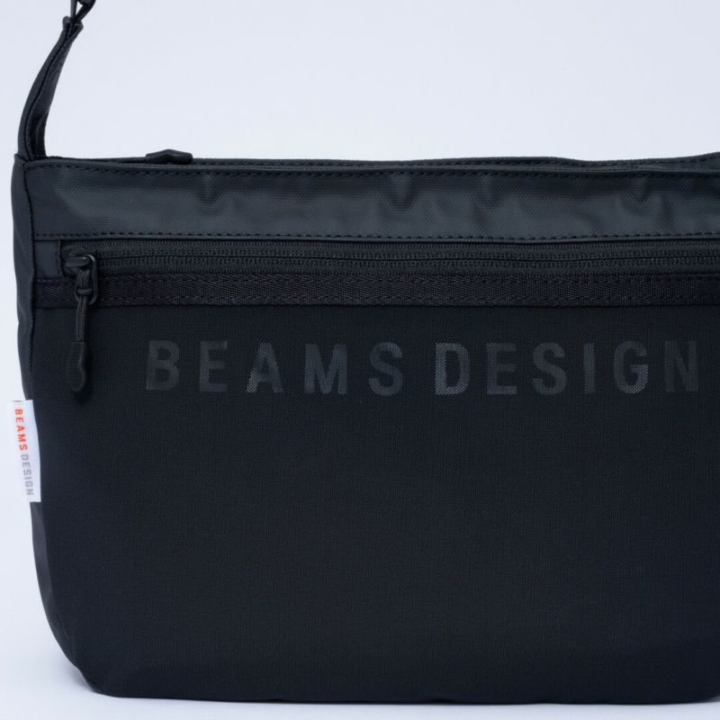 BEAMS DESIGN ELASTIC MESH ショルダーバッグ【BMMH0BS6】ビームス デザイン］